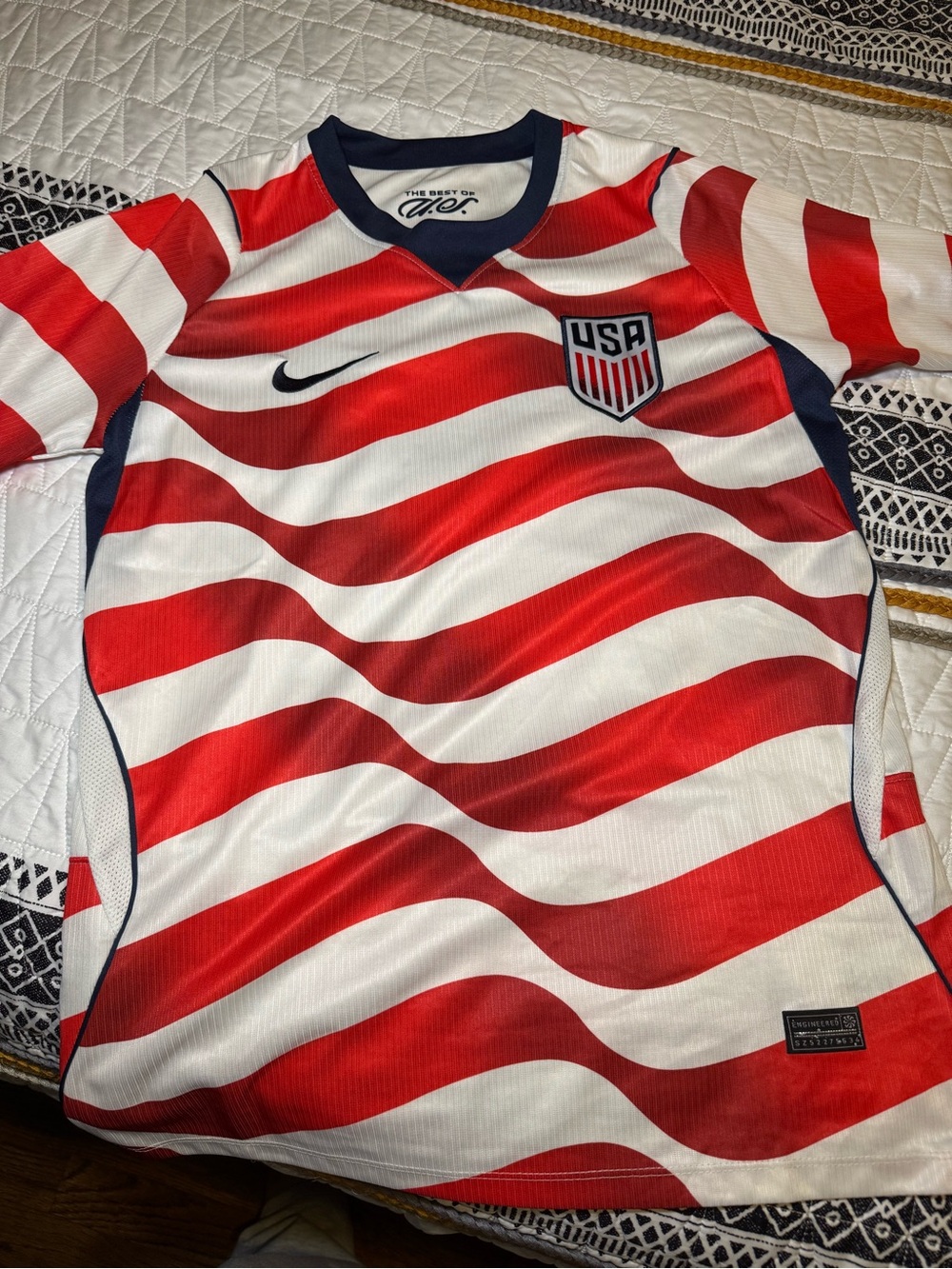 USA soccer jersey